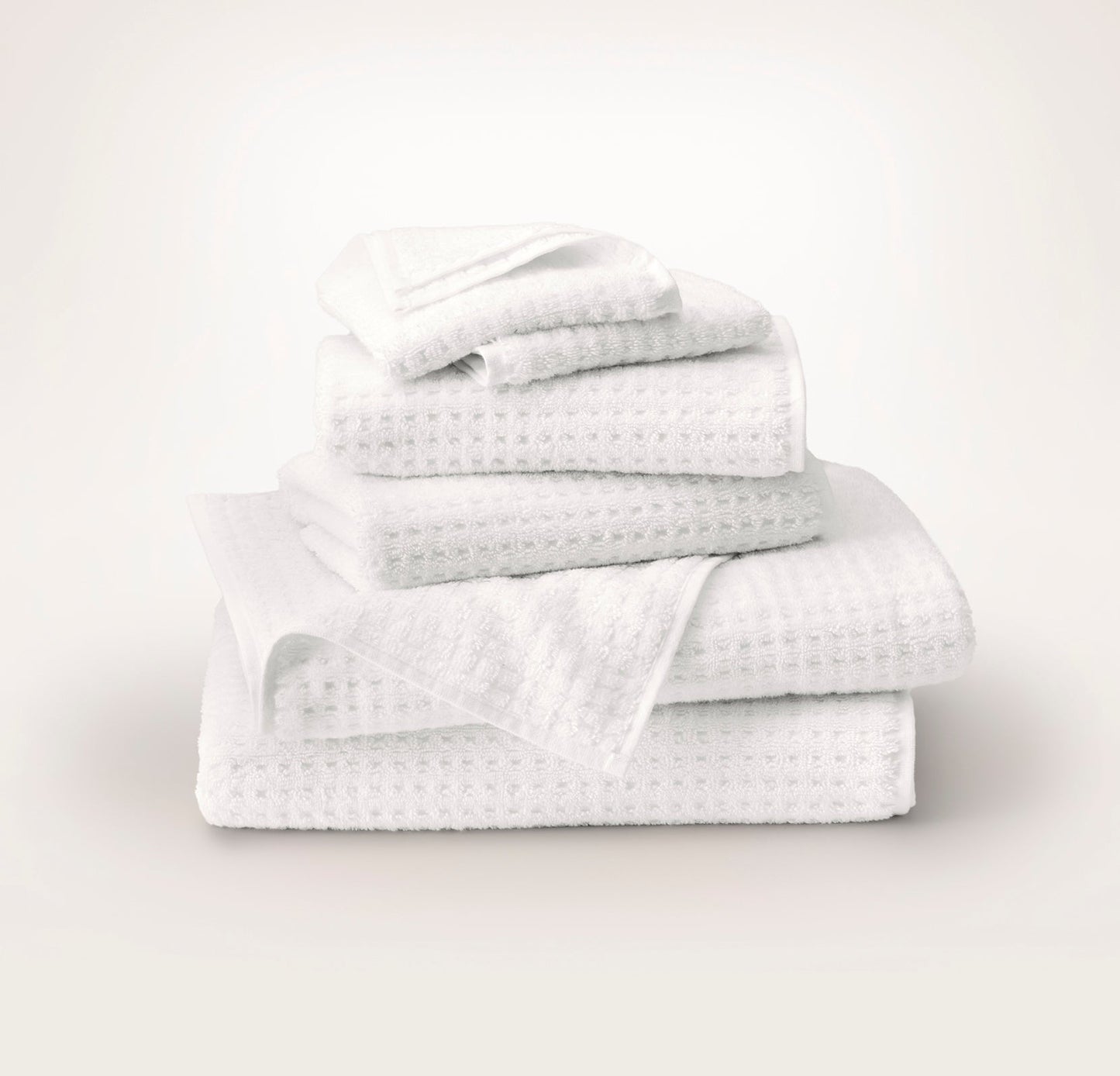 Turkish Waffle Bath Towel Set