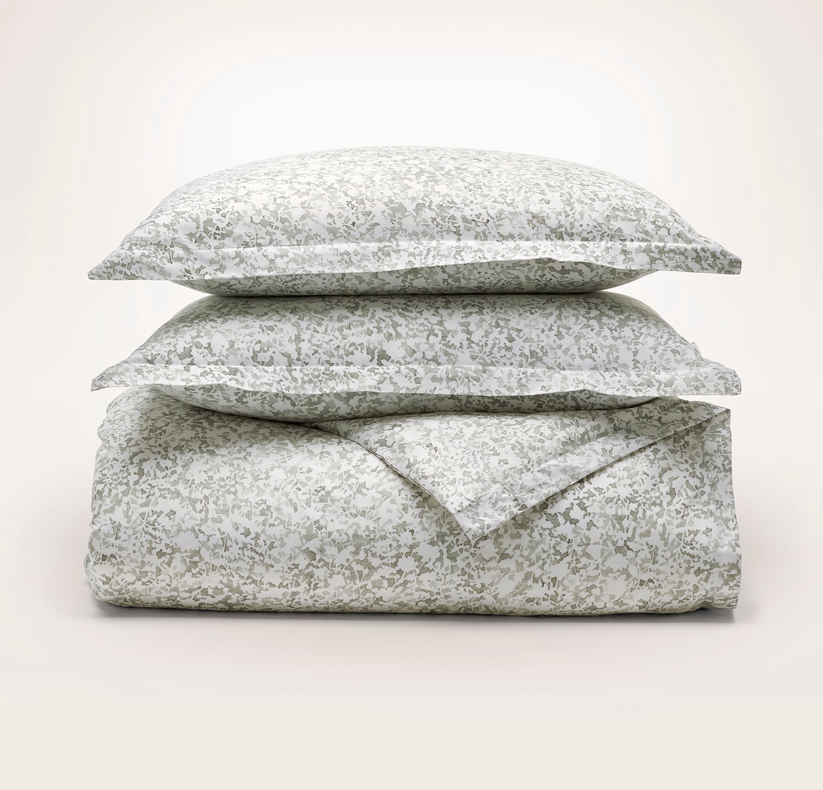 Percale Hemmed Duvet Set
