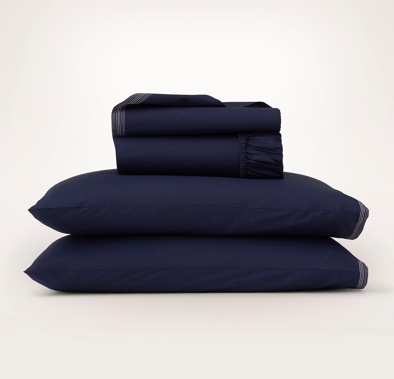 Percale Embellished Sheet Set
